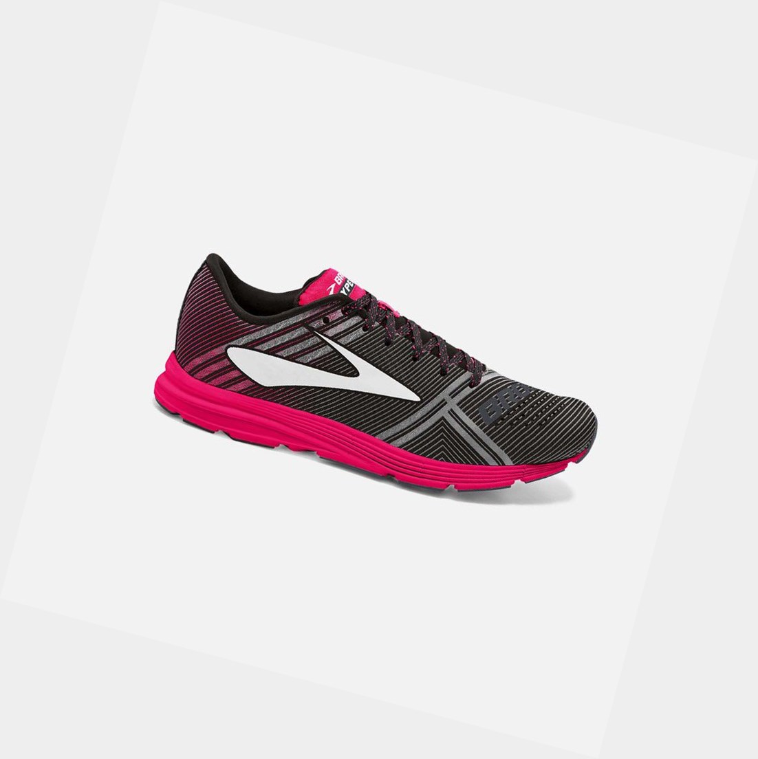 Chaussures Running Route Brooks Hyperion Femme Noir Rose | VIJU52864