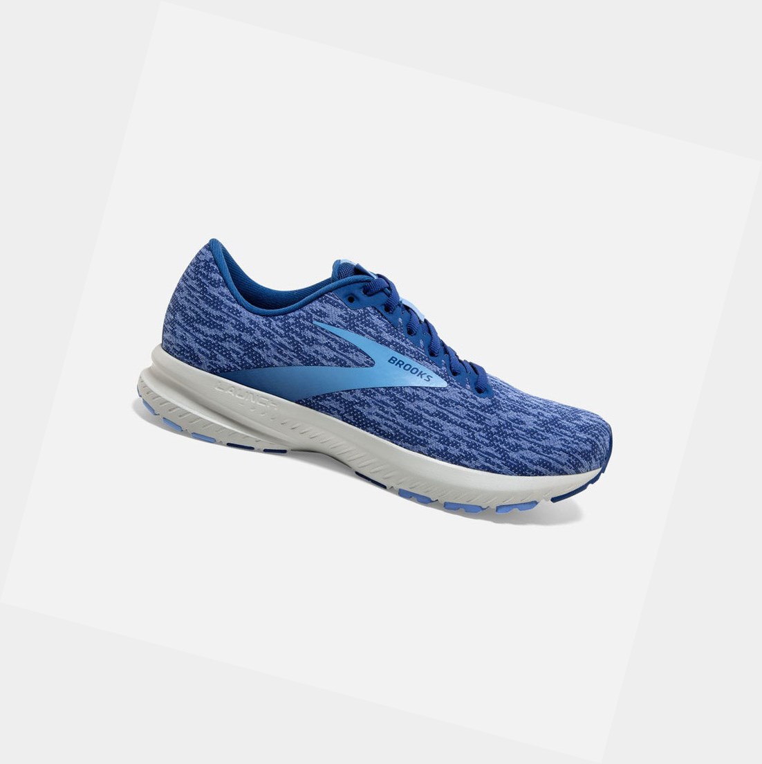 Chaussures Running Route Brooks Launch 7 Femme Bleu Bleu | ARMO10648