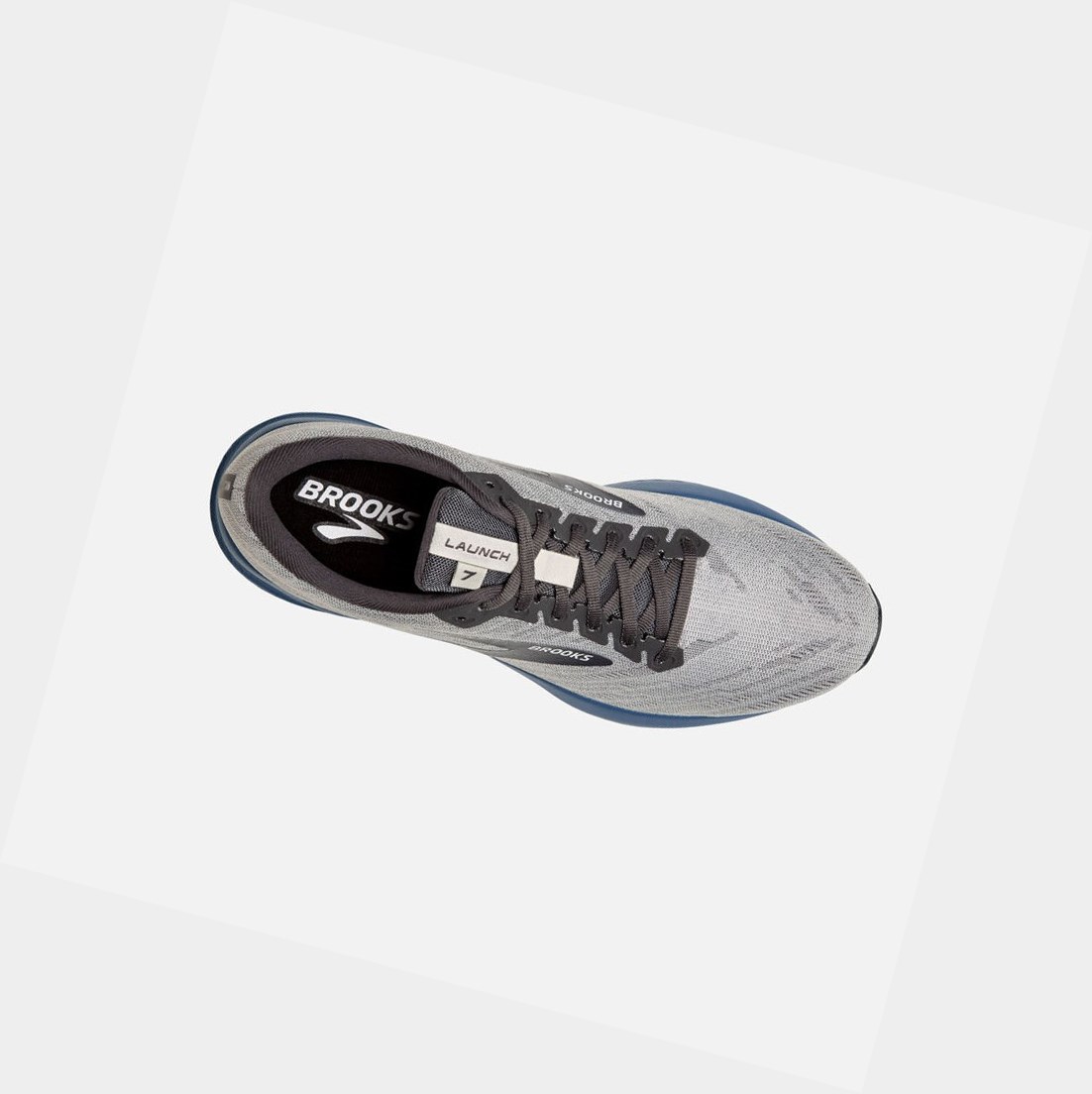 Chaussures Running Route Brooks Launch 7 Homme Noir | EBSY06483