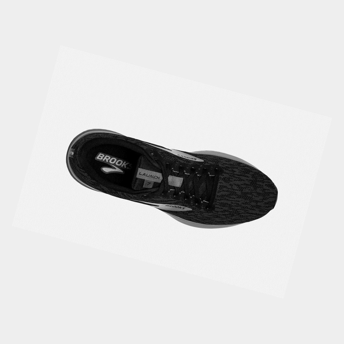 Chaussures Running Route Brooks Launch 7 Homme Noir | HGOT40768