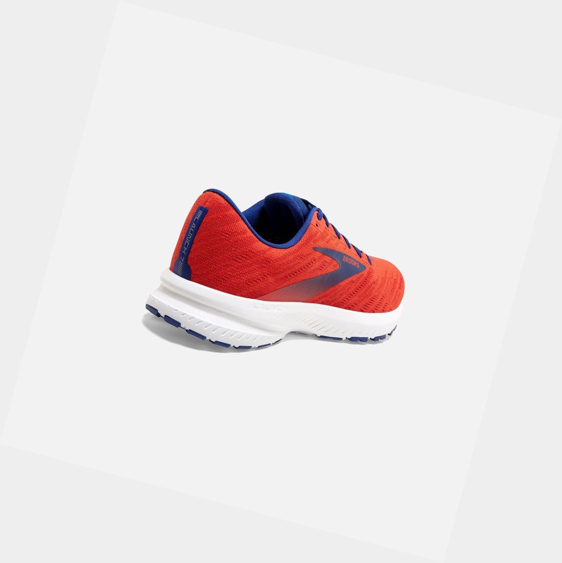 Chaussures Running Route Brooks Launch 7 Homme Rouge | HGTQ38265