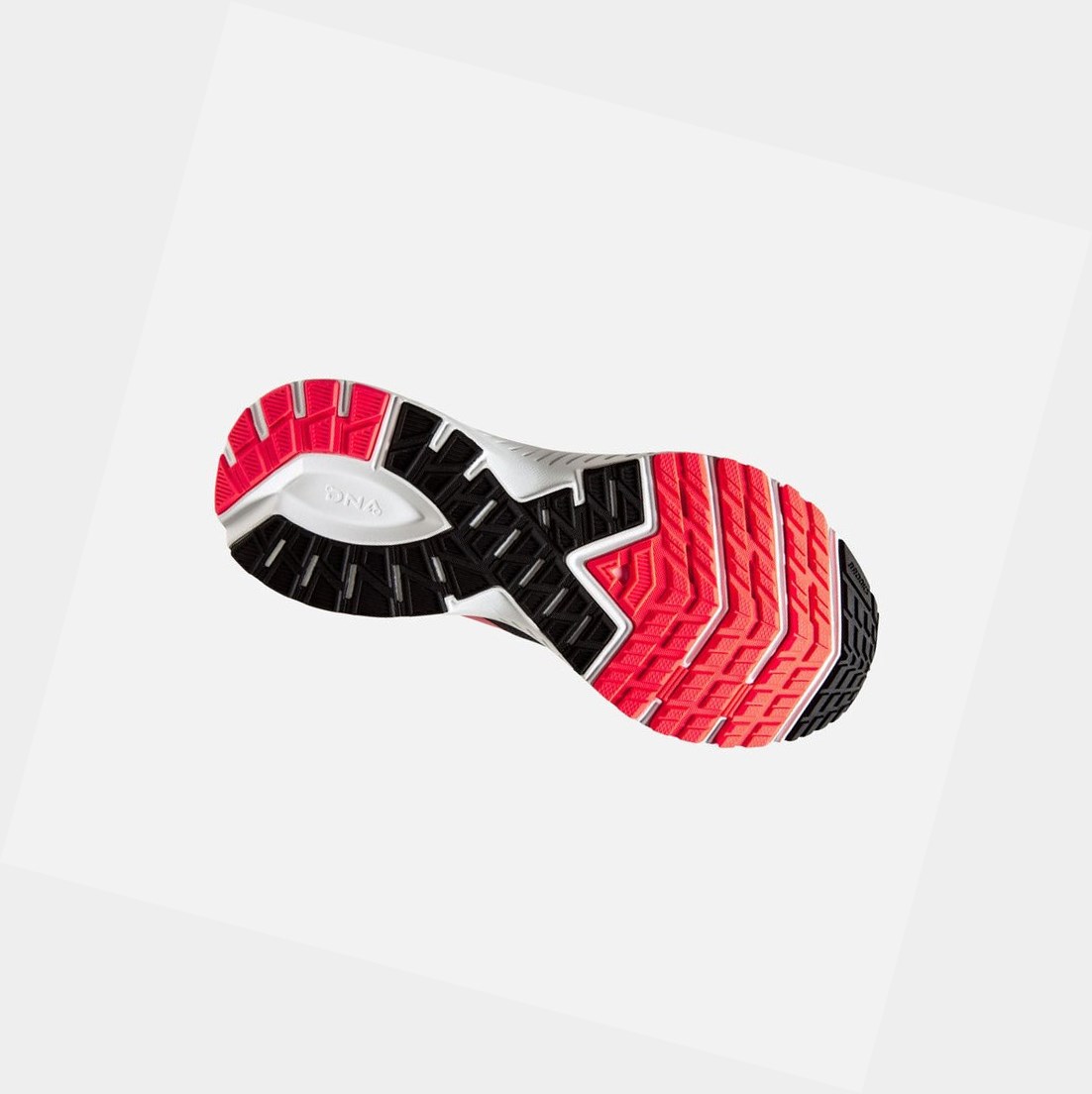 Chaussures Running Route Brooks Launch 7 Femme Noir Corail | MQCW19675