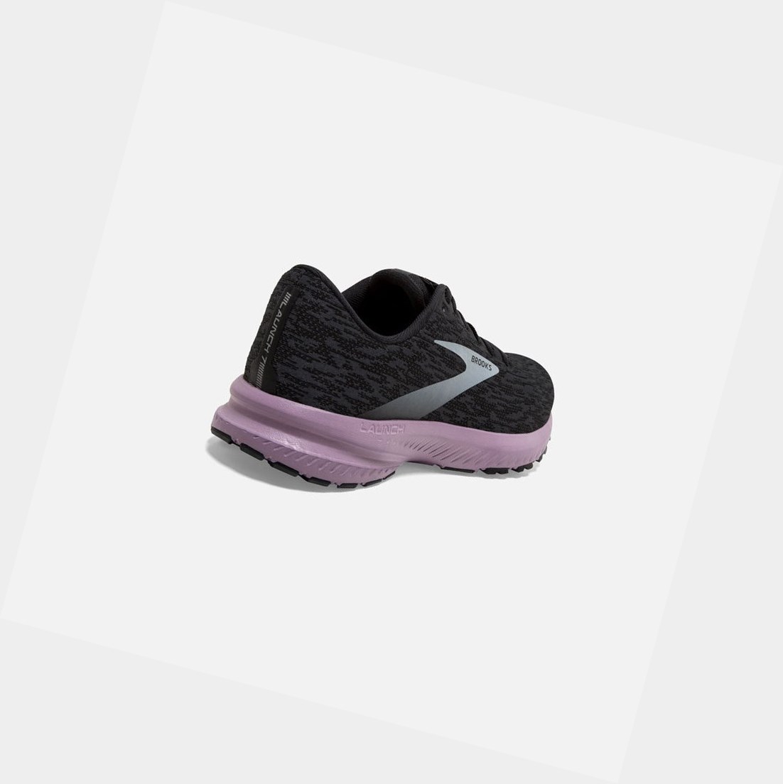 Chaussures Running Route Brooks Launch 7 Femme Noir | QWSI97813
