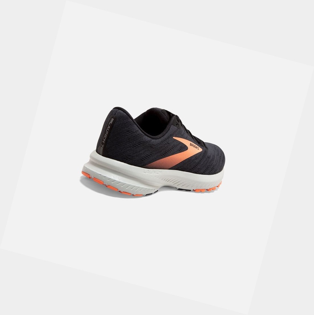 Chaussures Running Route Brooks Launch 7 Femme Noir | RADU27830