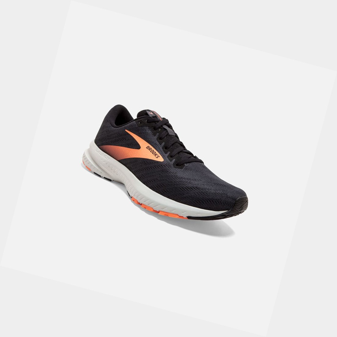 Chaussures Running Route Brooks Launch 7 Femme Noir | RADU27830