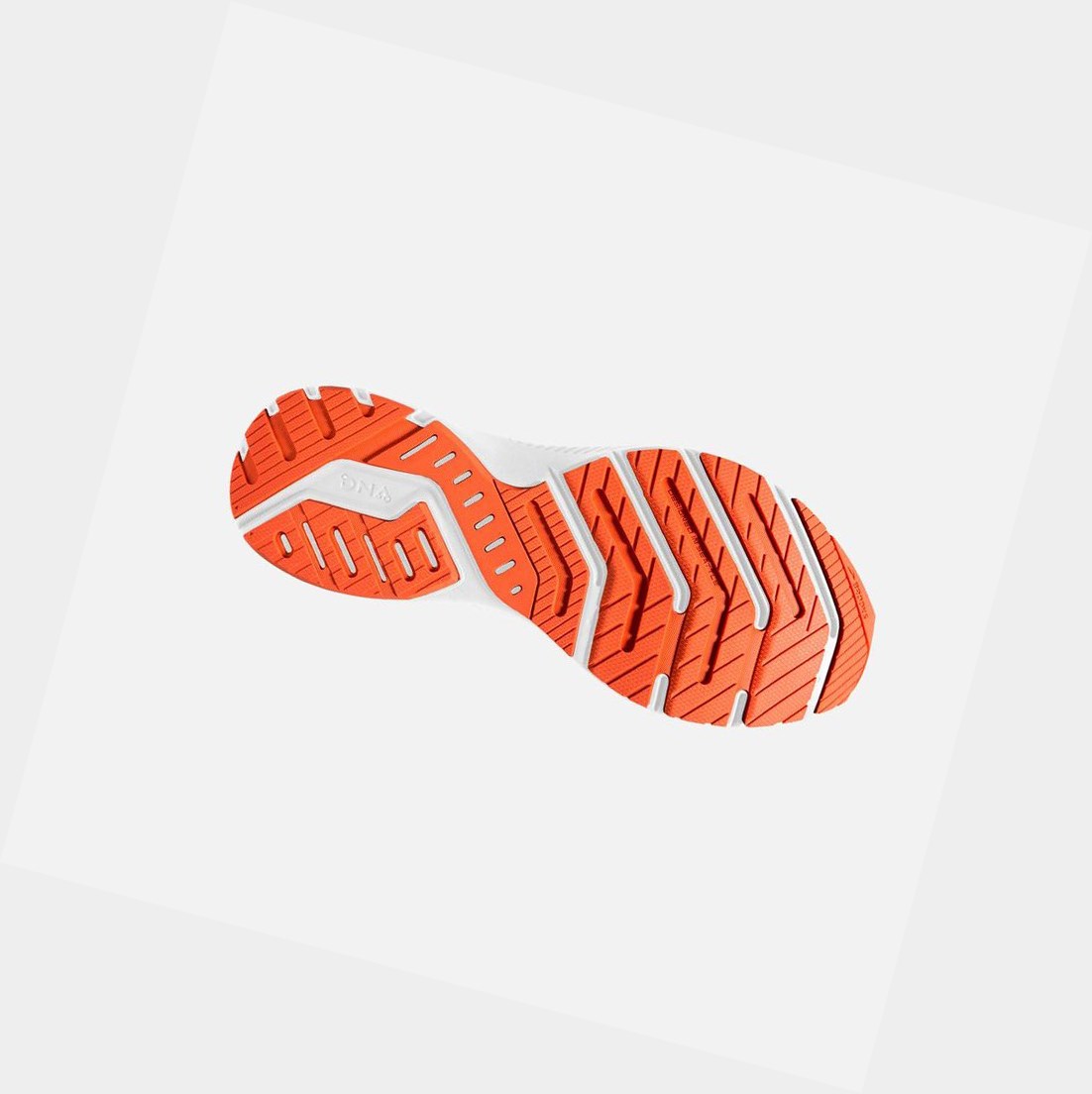 Chaussures Running Route Brooks Launch 8 Homme Bleu Orange Blanche | GEPB62370