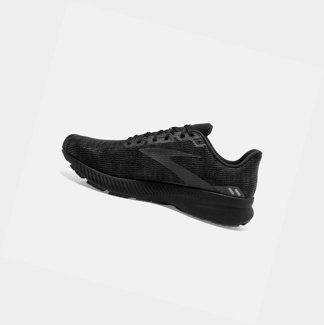 Chaussures Running Route Brooks Launch 8 Homme Noir Grise | GVIH20741