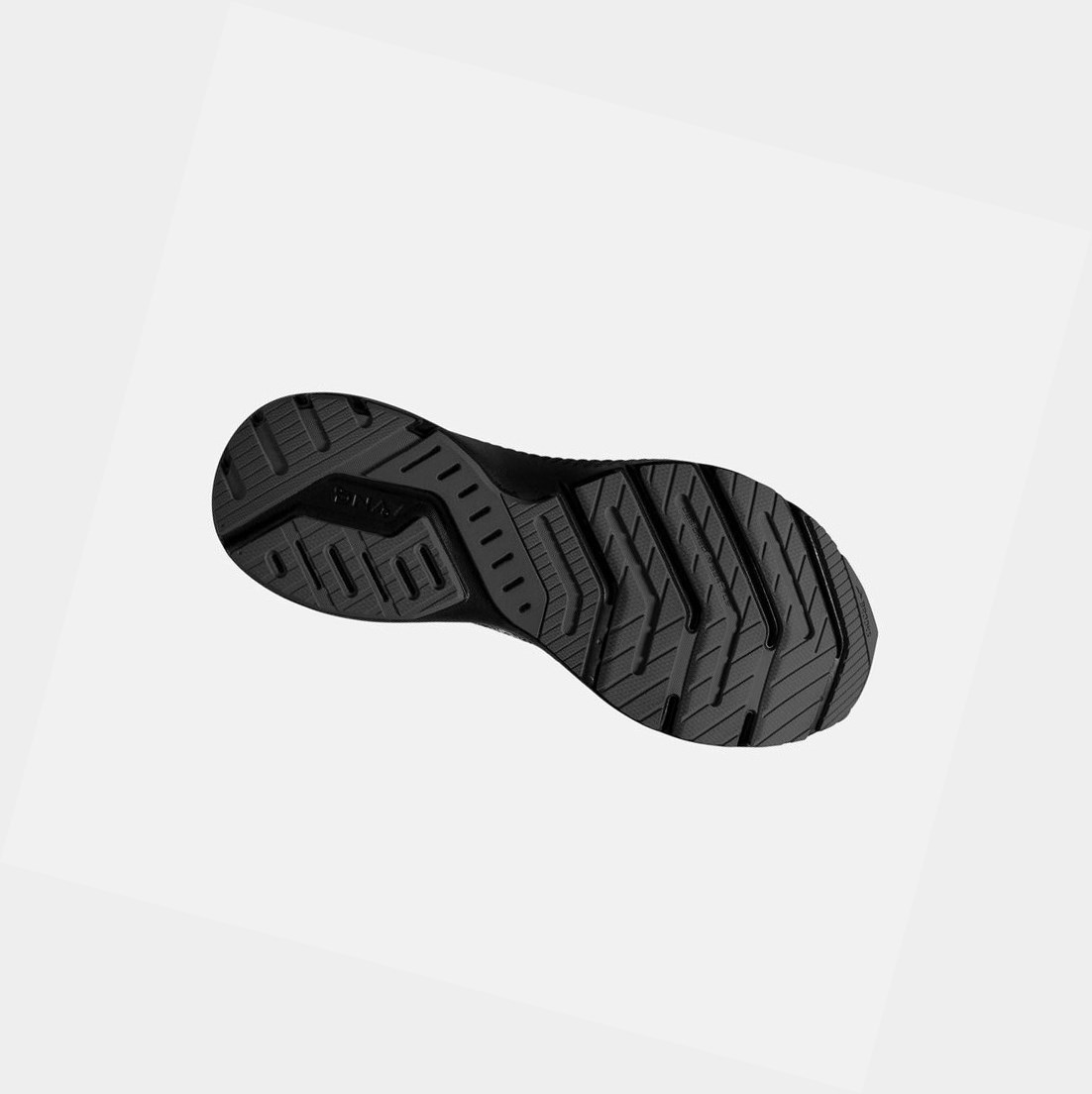 Chaussures Running Route Brooks Launch 8 Homme Noir Grise | GVIH20741