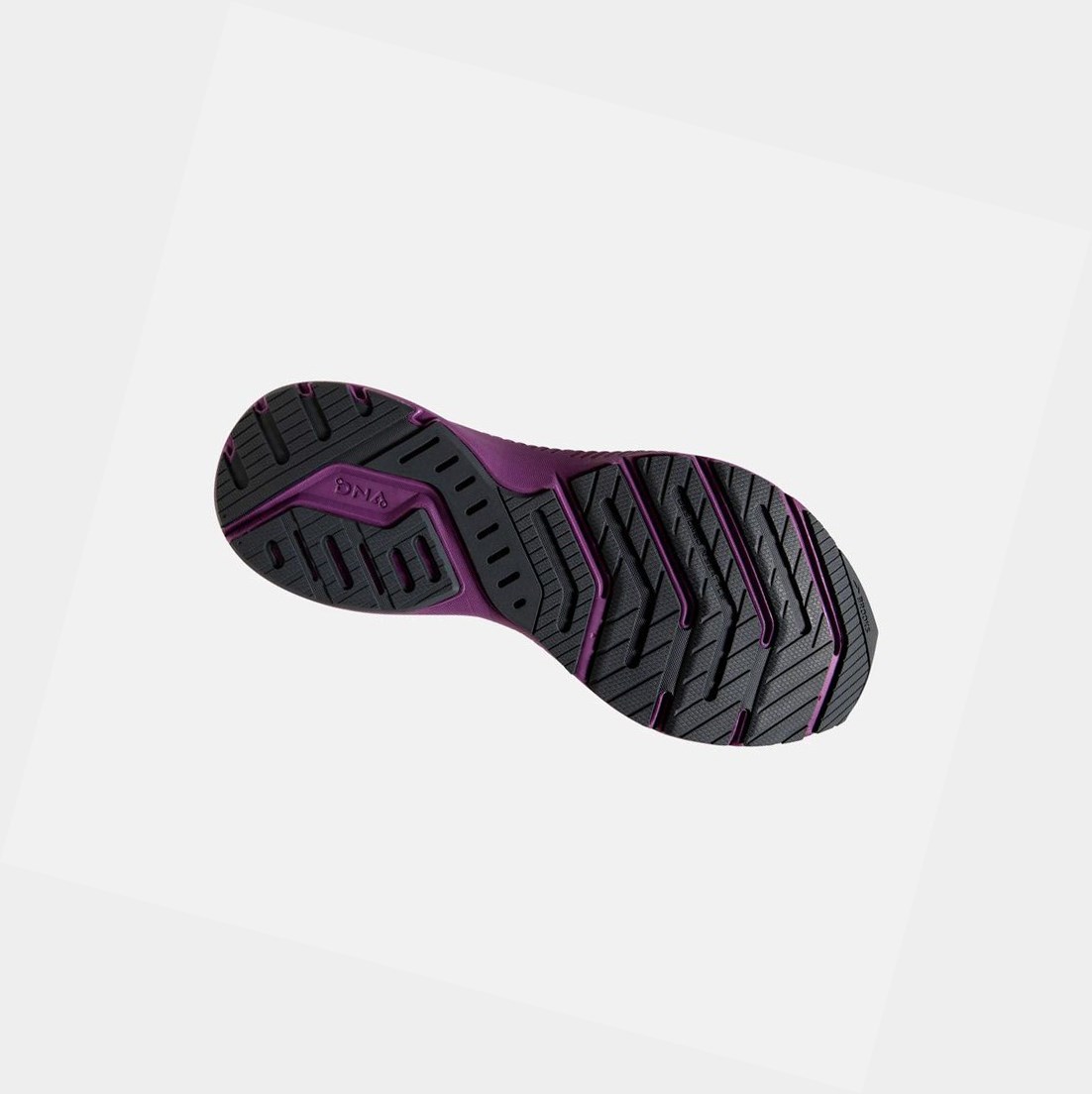 Chaussures Running Route Brooks Launch 8 Femme Iris / Ombre / Violet | HYEC87541