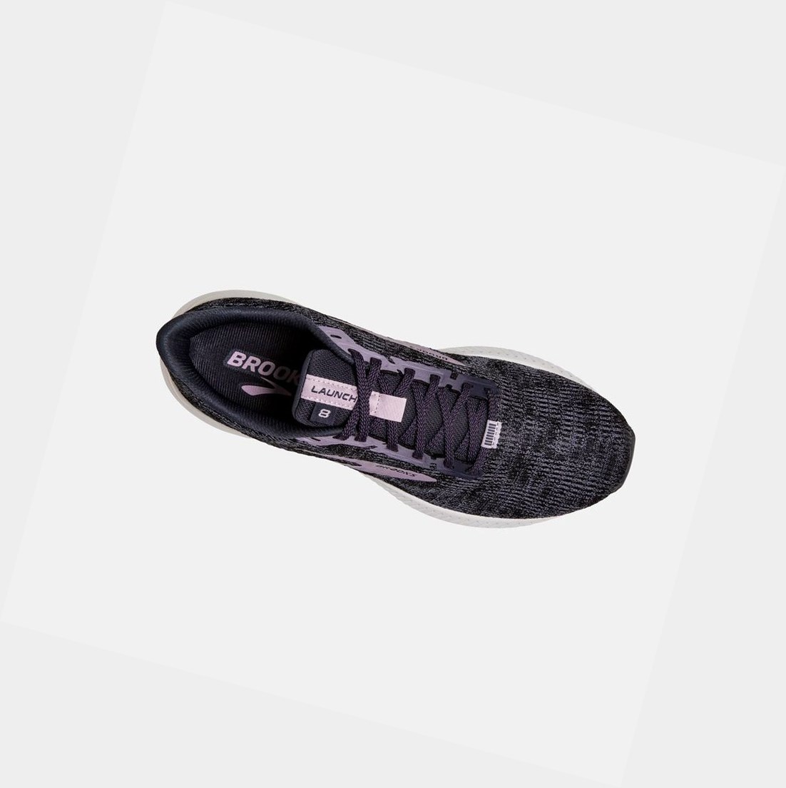 Chaussures Running Route Brooks Launch 8 Femme Noir | IECH17063