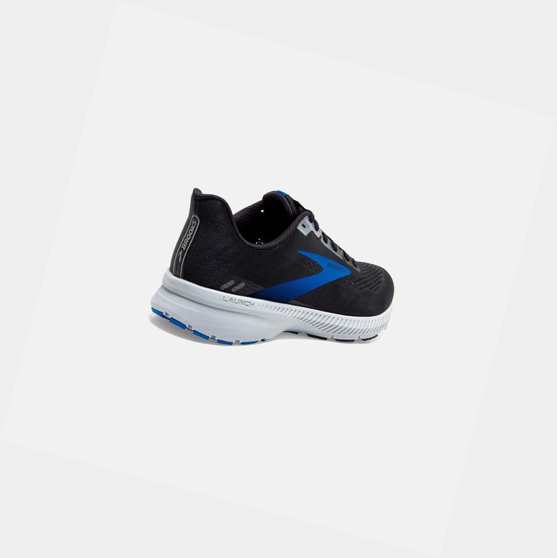 Chaussures Running Route Brooks Launch 8 Homme Noir Grise Bleu | LKZI43061