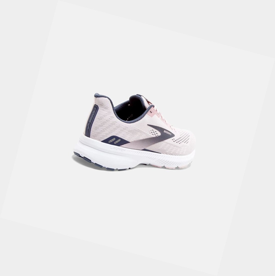 Chaussures Running Route Brooks Launch 8 Femme Primrose / Ombre / Metallic | PNHR35264
