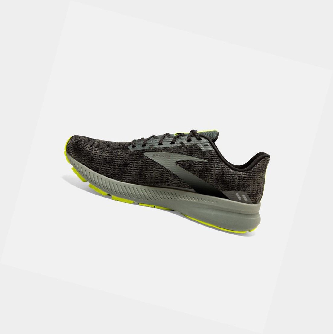 Chaussures Running Route Brooks Launch 8 Homme Noir | PXJW42705