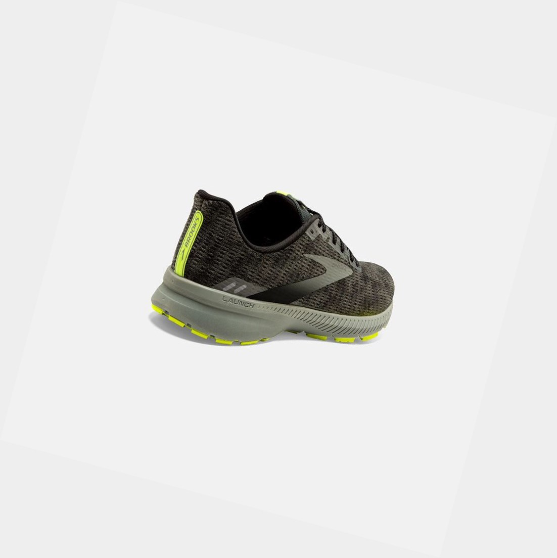 Chaussures Running Route Brooks Launch 8 Homme Noir | PXJW42705