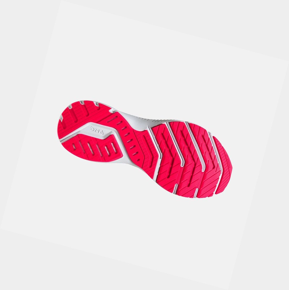 Chaussures Running Route Brooks Launch 8 Femme Bleu Marine Rose | QBXZ01583