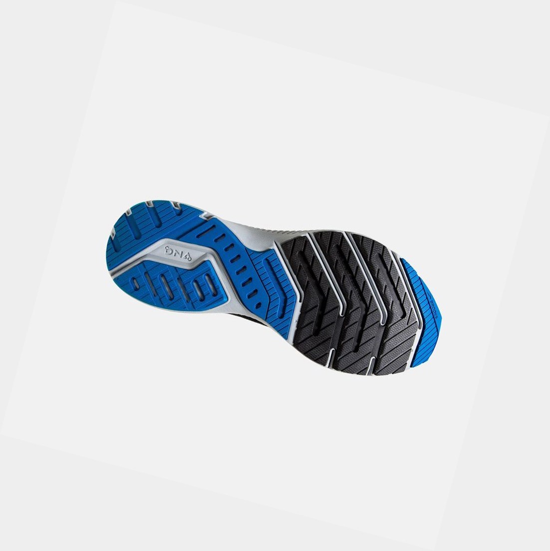 Chaussures Running Route Brooks Launch 8 Homme Noir Grise Bleu | WUDV03586