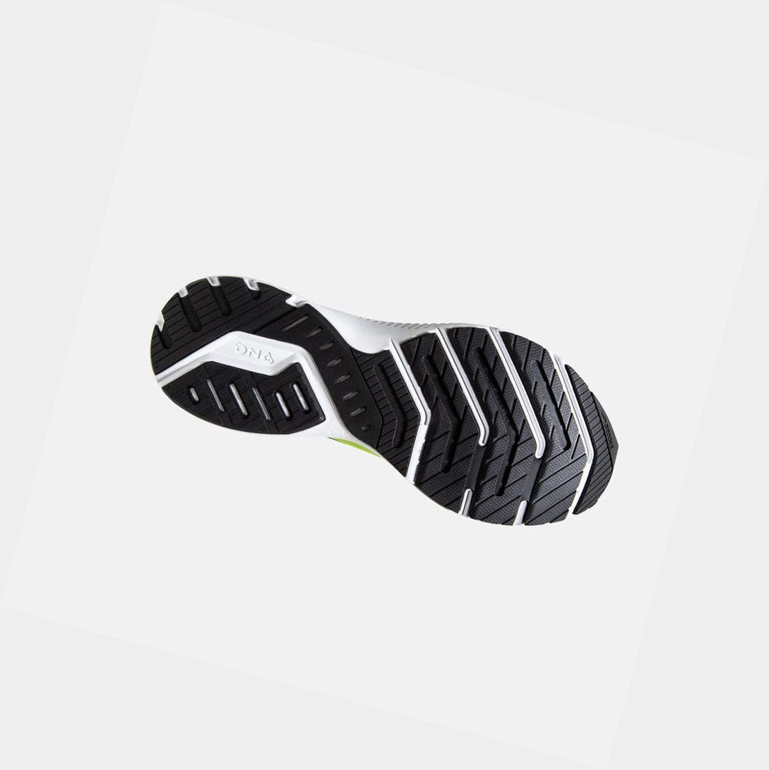 Chaussures Running Route Brooks Launch GTS 8 Homme Noir Blanche | AOIX37029
