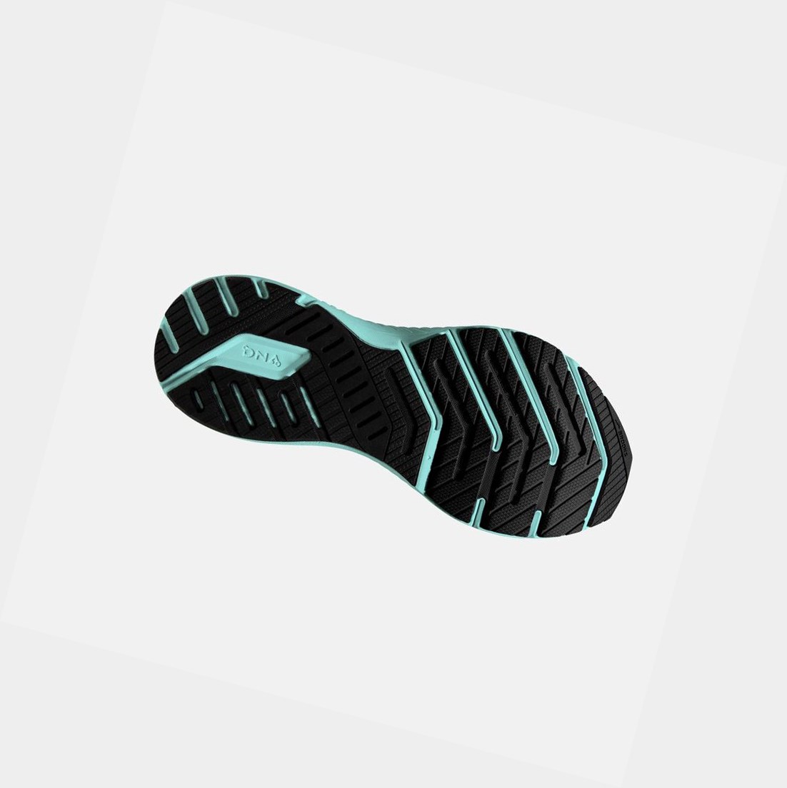 Chaussures Running Route Brooks Launch GTS 8 Femme Noir Bleu | HLSD49308