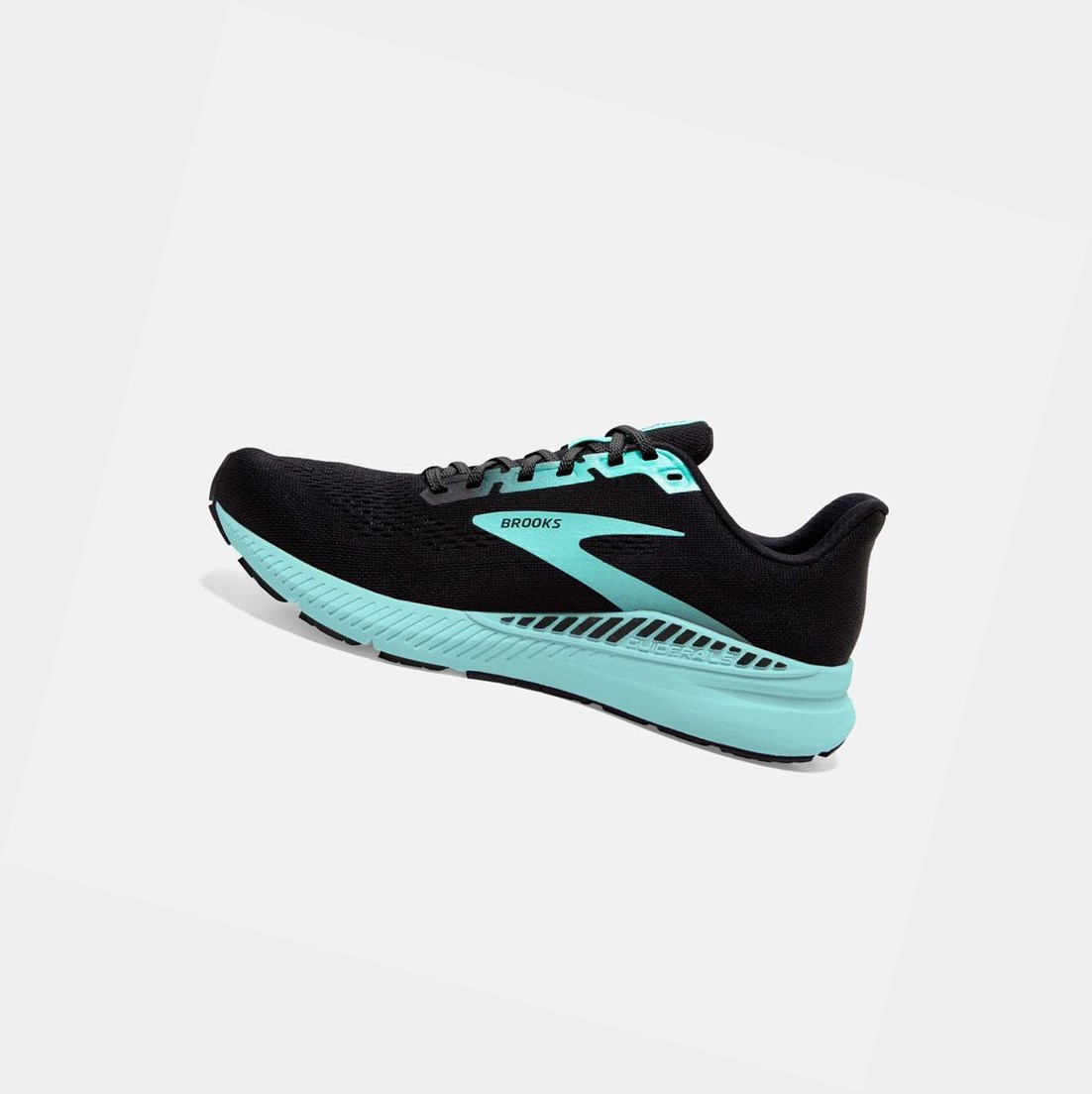 Chaussures Running Route Brooks Launch GTS 8 Femme Noir Bleu | HLSD49308