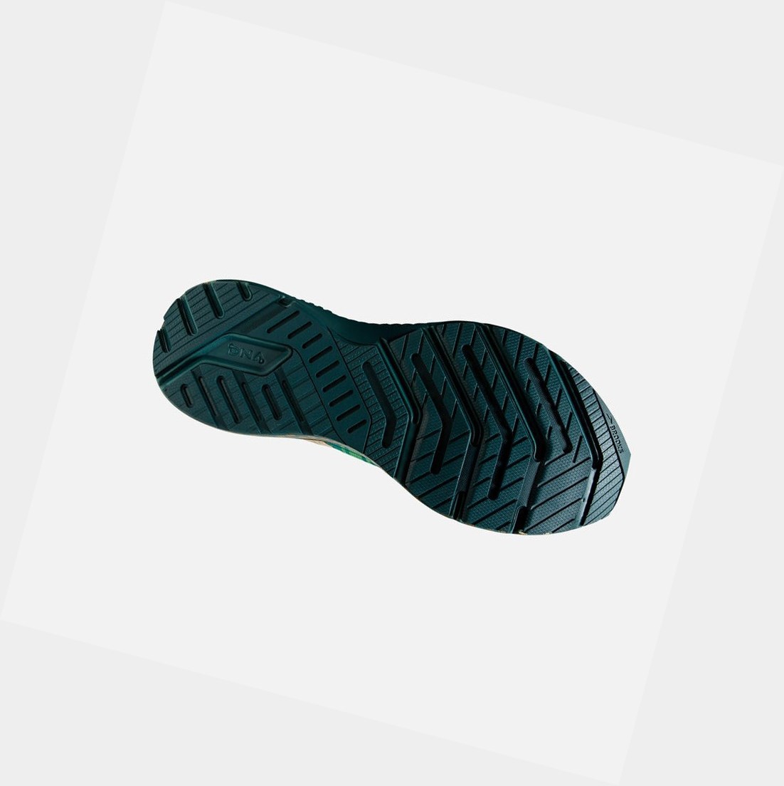 Chaussures Running Route Brooks Launch GTS 8 Homme Vert Doré Noir | JIMG64832