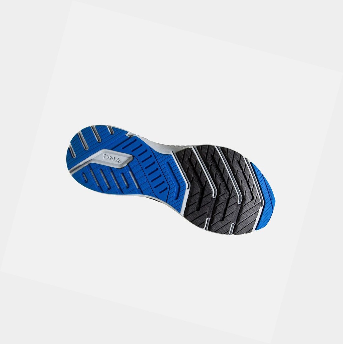 Chaussures Running Route Brooks Launch GTS 8 Homme Noir Grise Bleu | VLAQ62734
