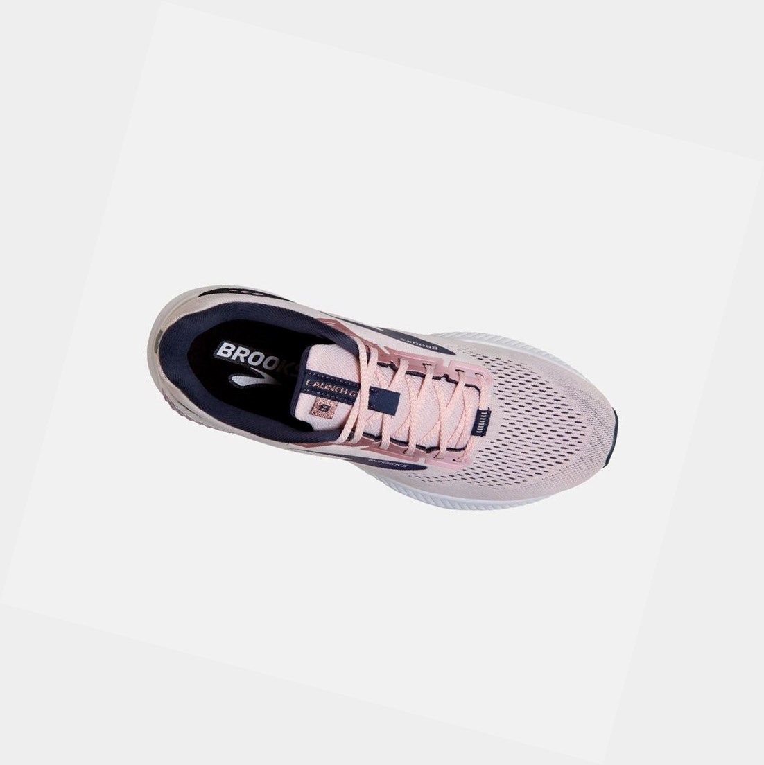 Chaussures Running Route Brooks Launch GTS 8 Femme Primrose / Ombre / Metallic | WQNU76152