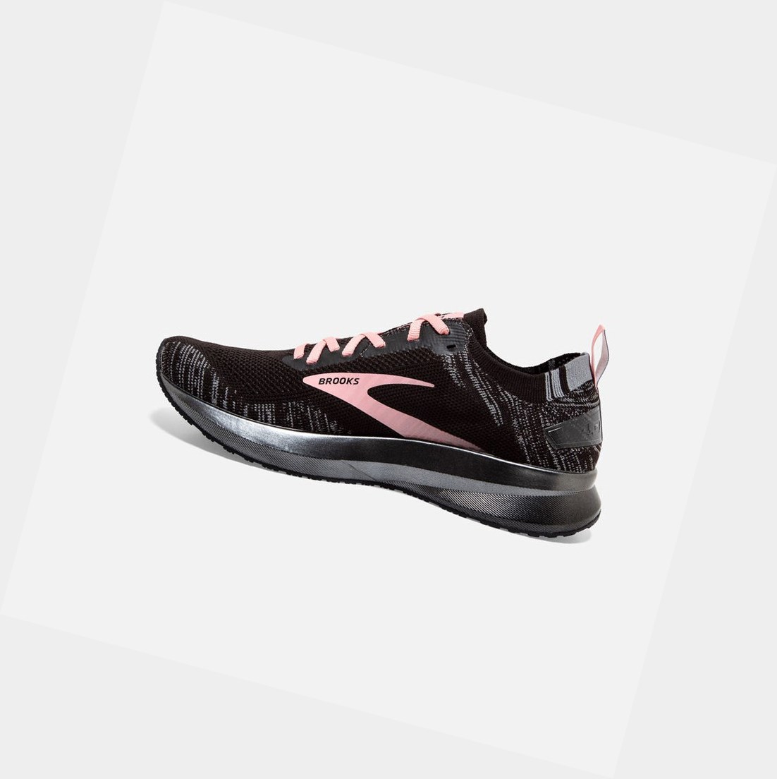 Chaussures Running Route Brooks Levitate 4 Femme Noir Grise Corail | EBYA84102