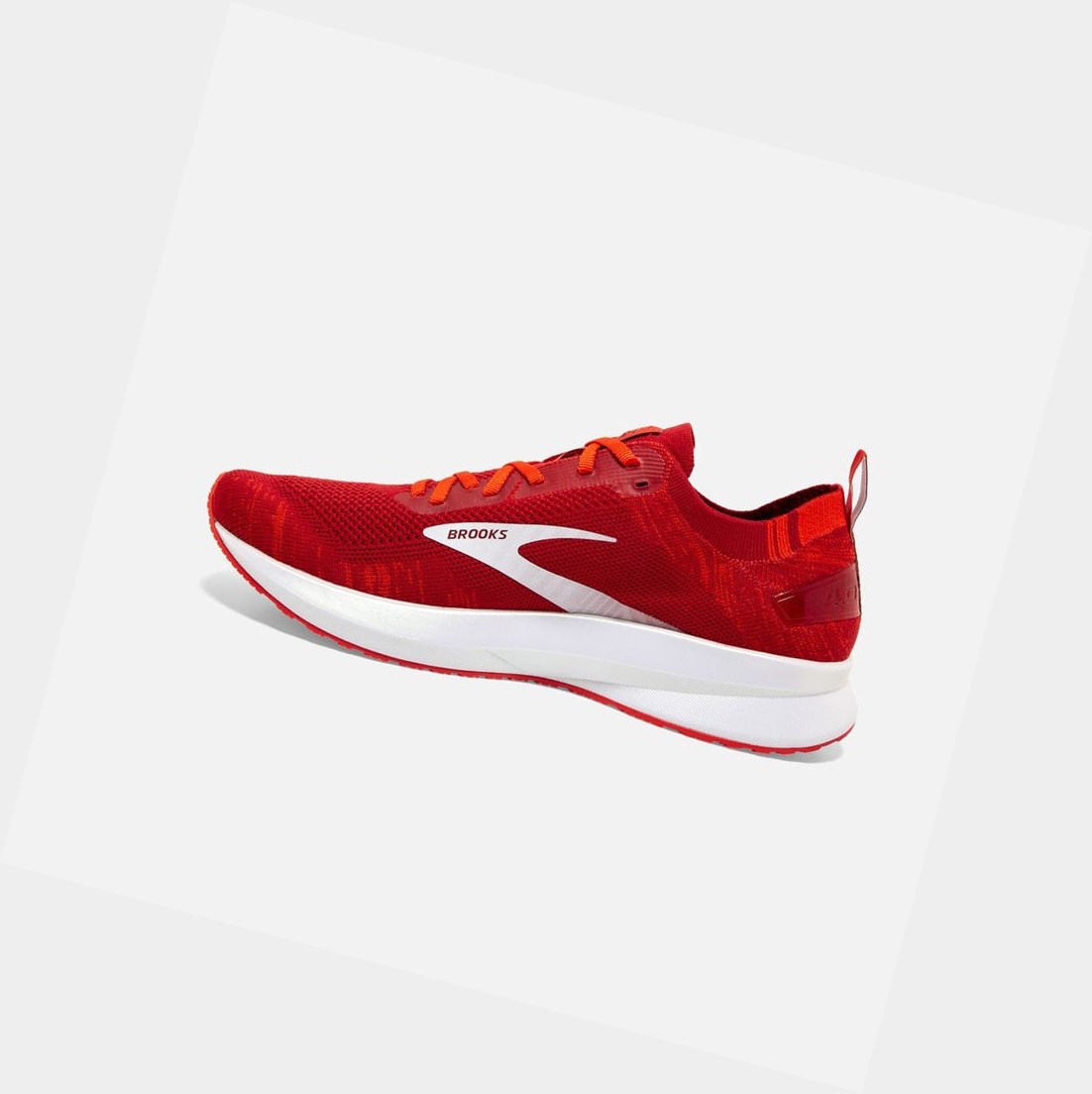 Chaussures Running Route Brooks Levitate 4 Homme Rouge Blanche | FTXN48901