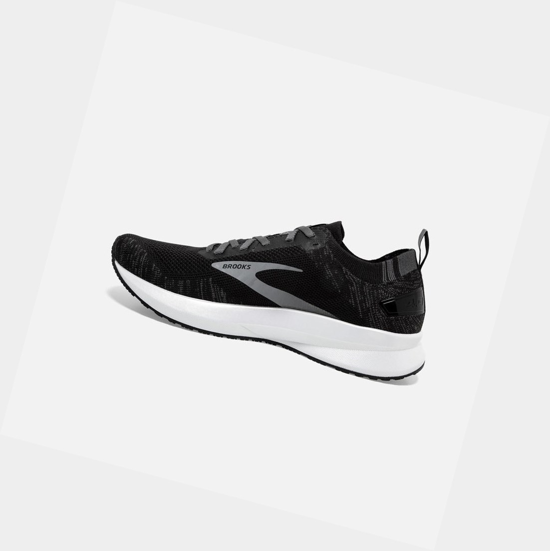 Chaussures Running Route Brooks Levitate 4 Femme Noir Blanche | HOEZ50437