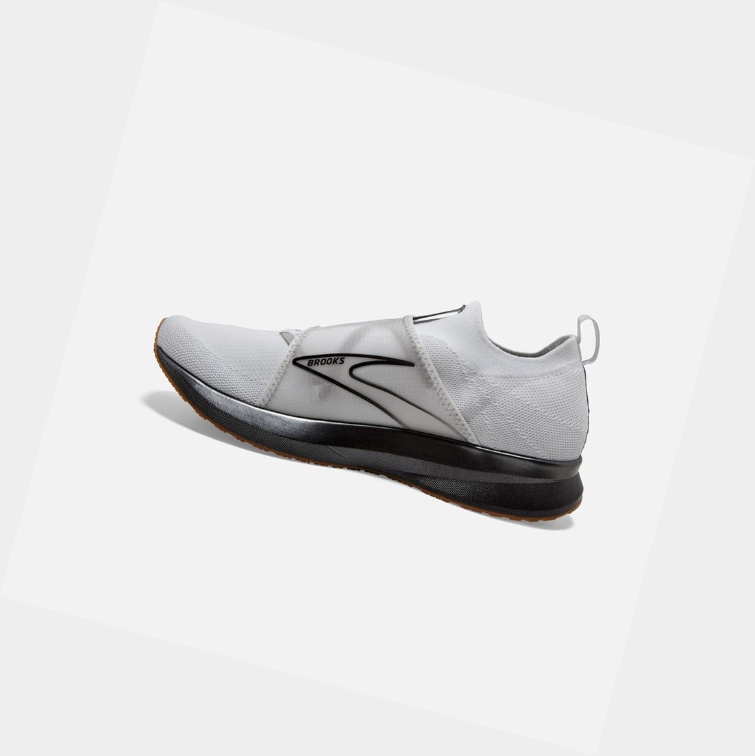 Chaussures Running Route Brooks Levitate 4 LE Homme Blanche Noir | NHKL67150