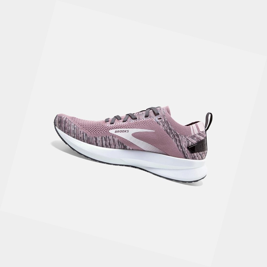 Chaussures Running Route Brooks Levitate 4 Femme Blackened Pearl / Metallic / Primrose | NJRI80671