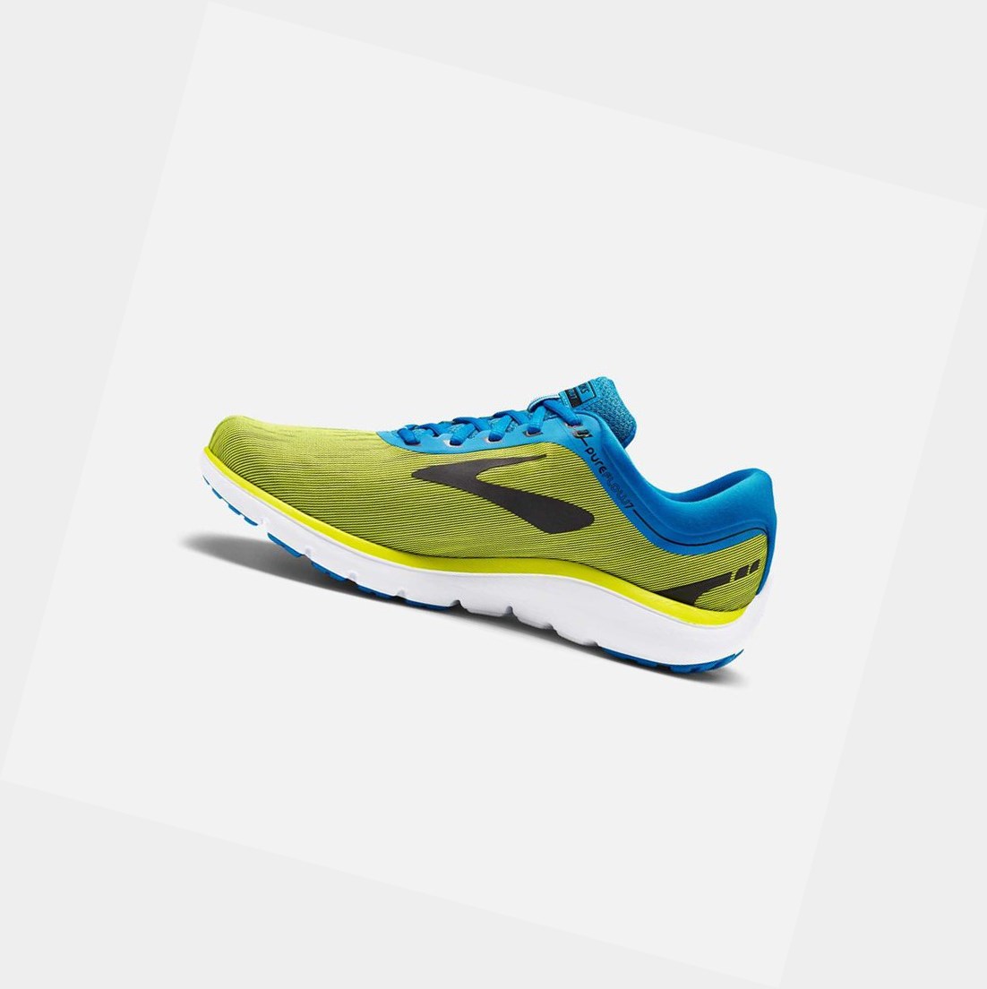 Chaussures Running Route Brooks PureFlow 7 Homme Bleu Noir | AXNK51480