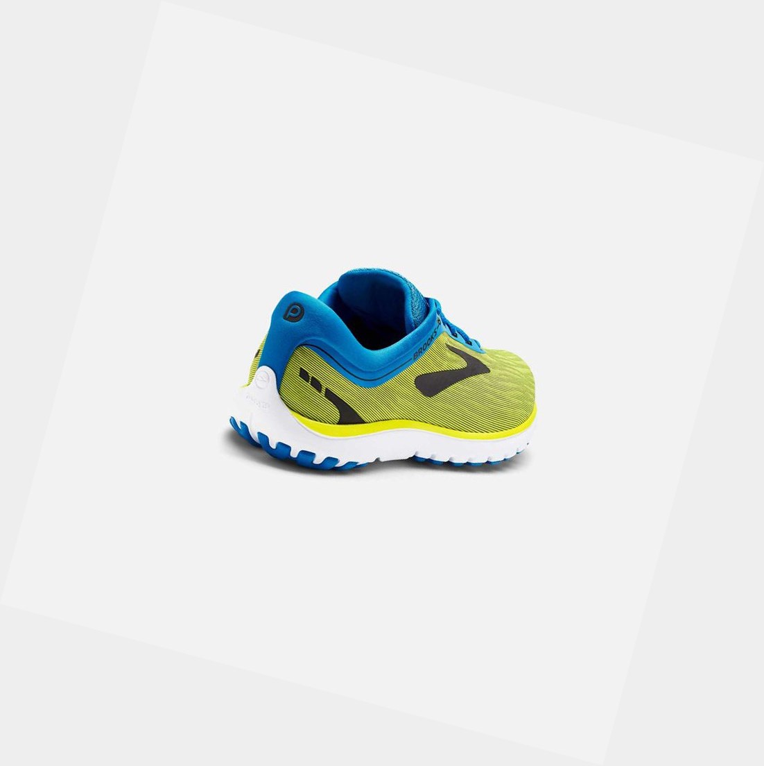 Chaussures Running Route Brooks PureFlow 7 Homme Bleu Noir | AXNK51480