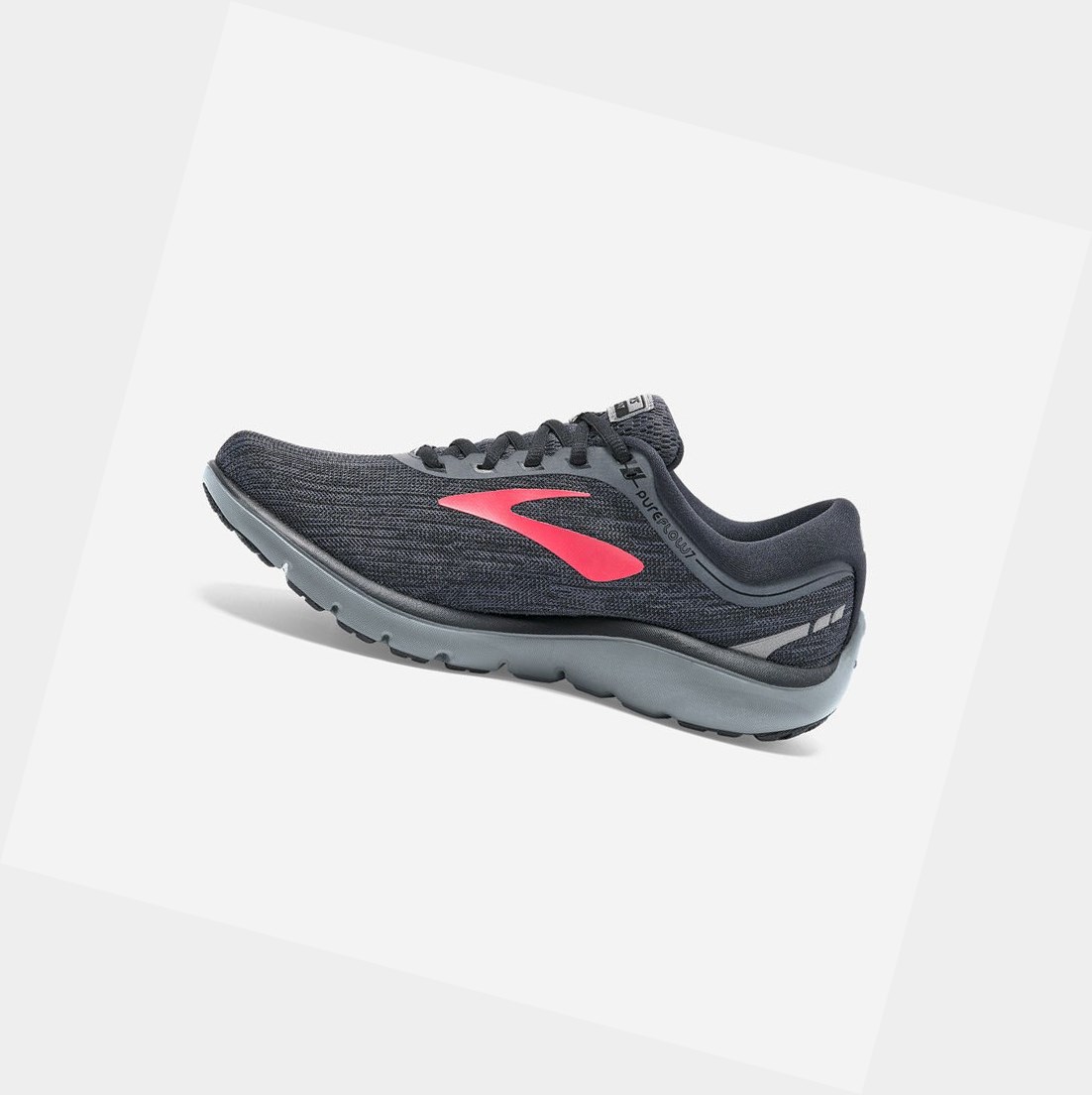 Chaussures Running Route Brooks PureFlow 7 Femme Noir | GNYZ04795