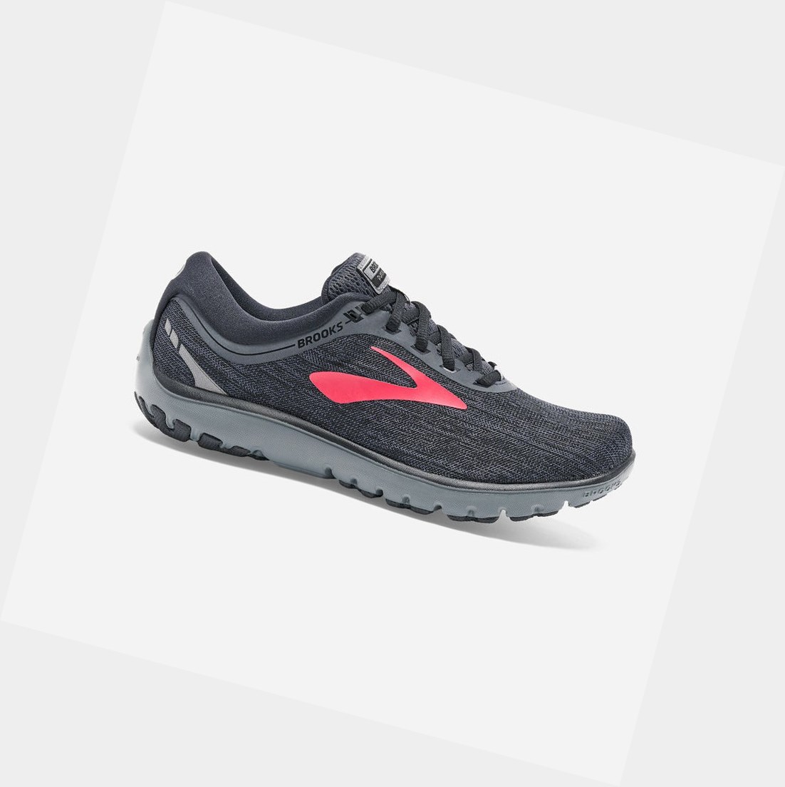 Chaussures Running Route Brooks PureFlow 7 Femme Noir | GNYZ04795