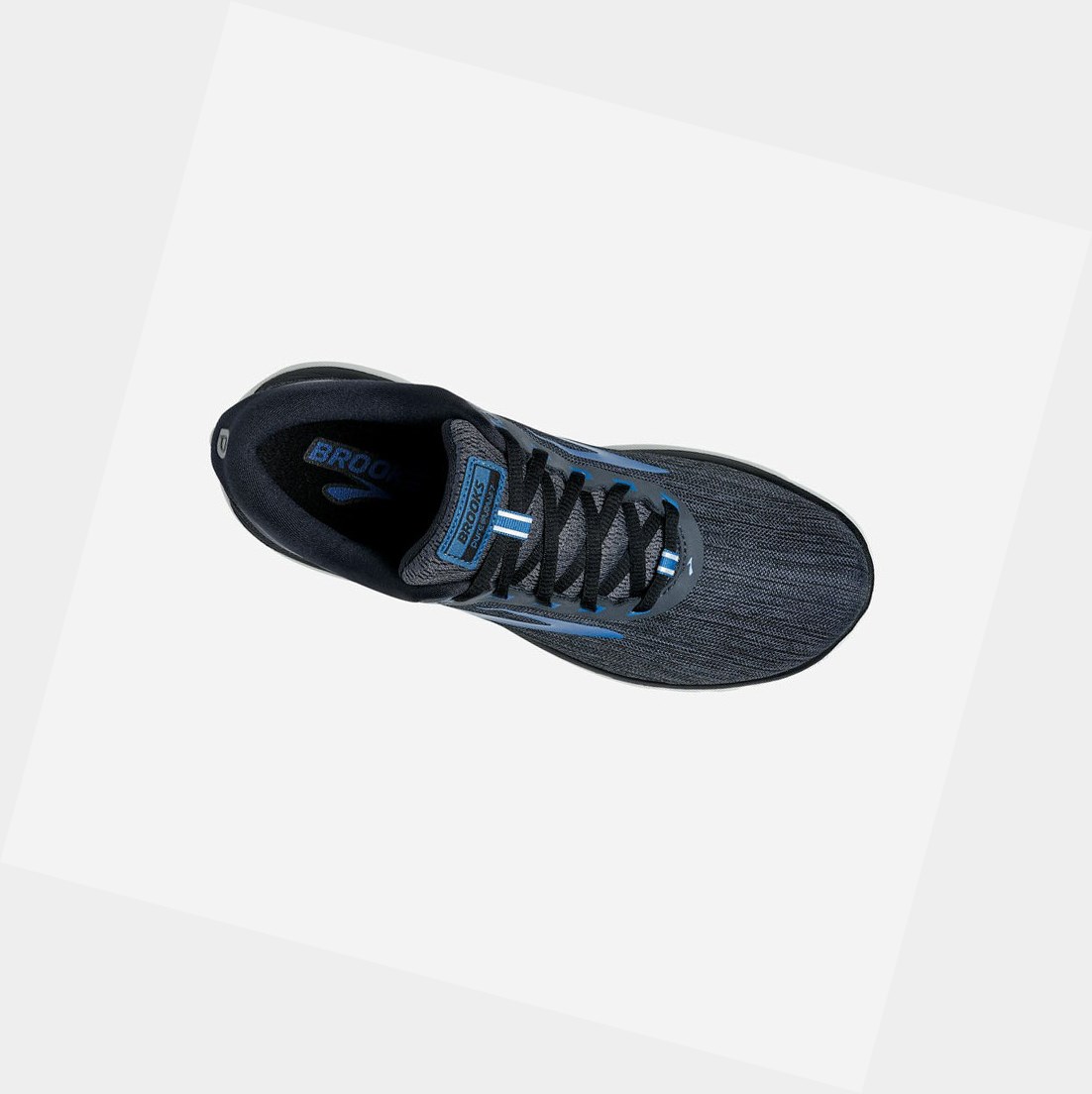 Chaussures Running Route Brooks PureFlow 7 Homme Noir Noir | WFYB65019