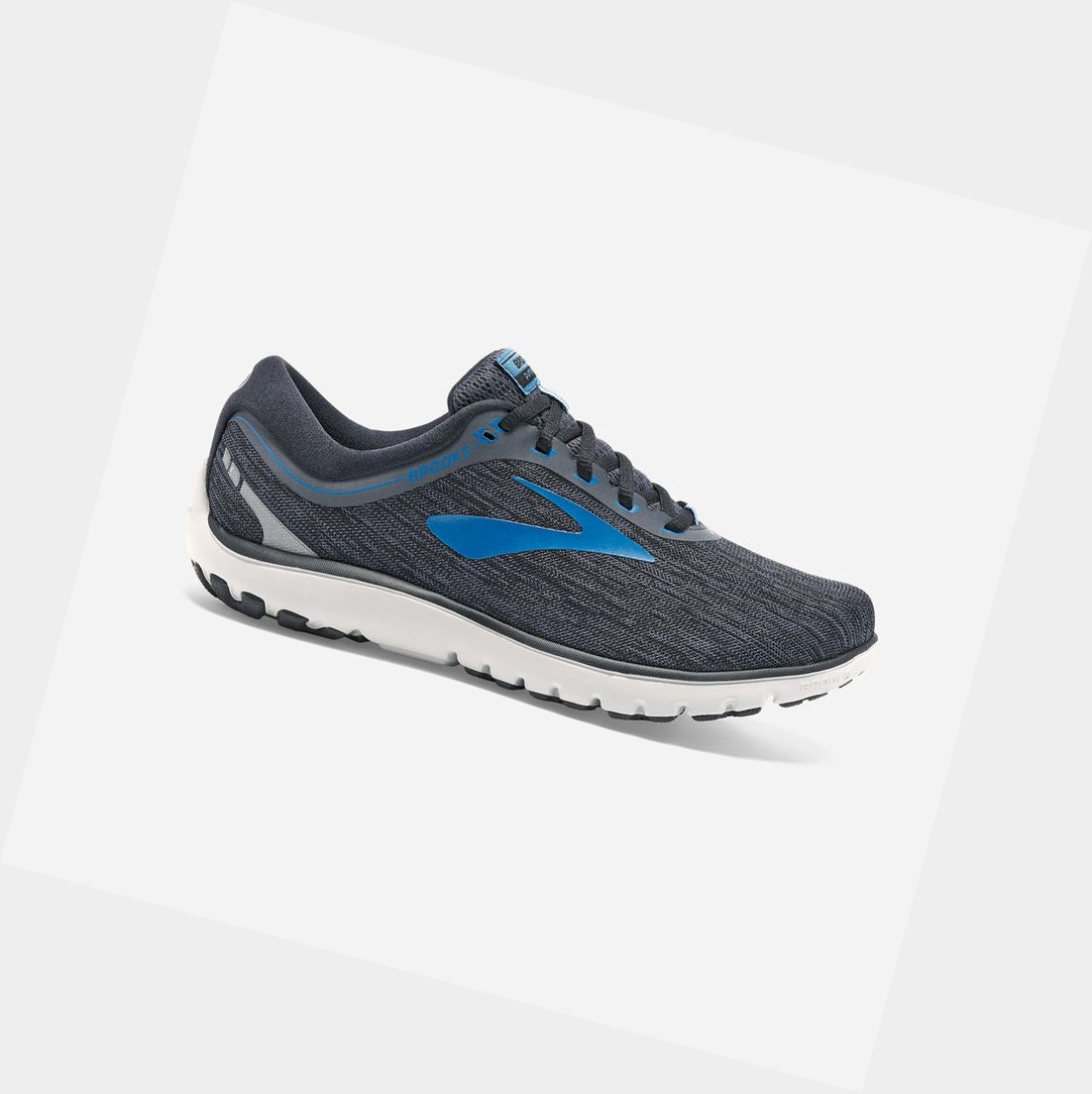 Chaussures Running Route Brooks PureFlow 7 Homme Noir Noir | WFYB65019