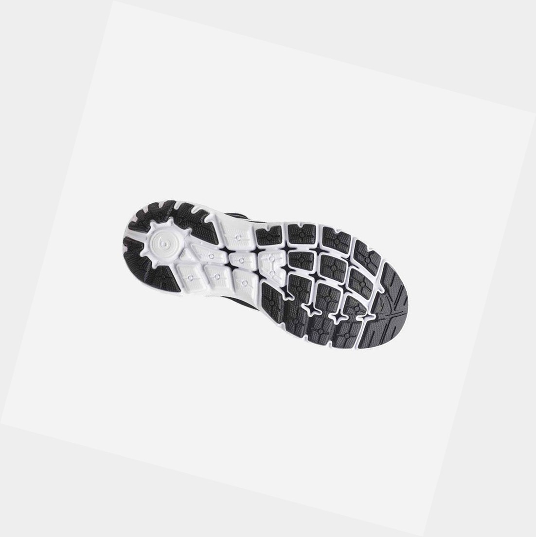 Chaussures Running Route Brooks PureFlow 7 Femme Noir Blanche | YDGK64825