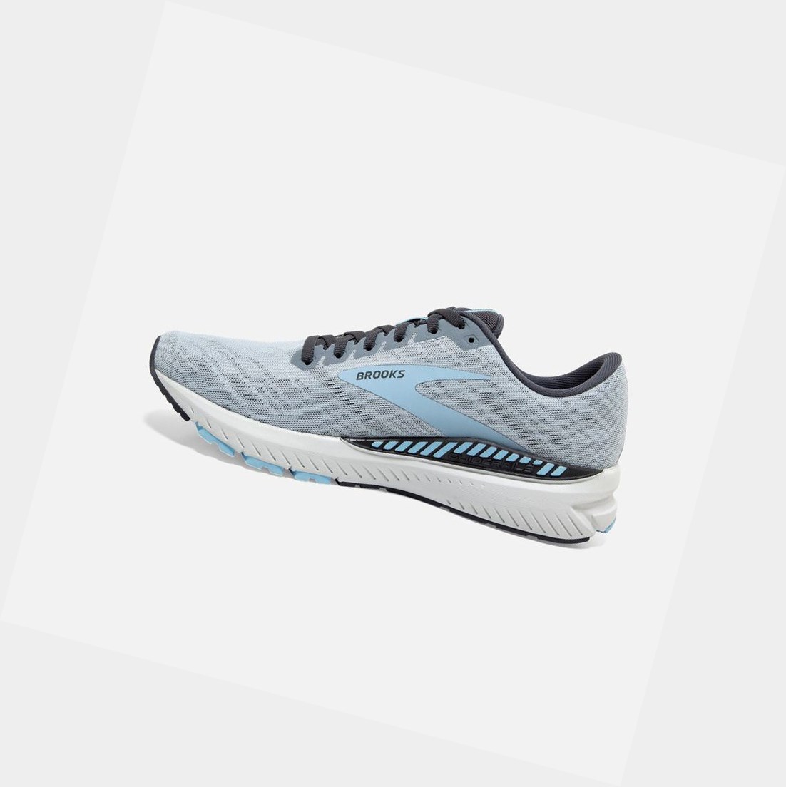 Chaussures Running Route Brooks Ravenna 11 Femme Bleu Clair Grise | CWTQ19287
