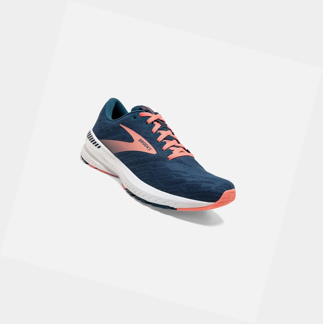 Chaussures Running Route Brooks Ravenna 11 Femme Bleu Marine | KSAD48691