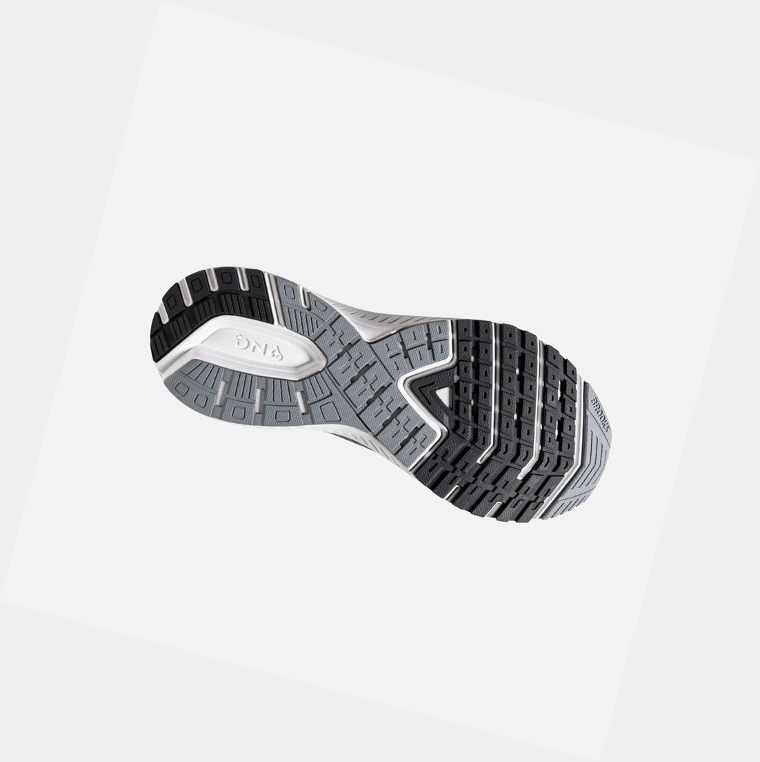 Chaussures Running Route Brooks Ravenna 11 Homme Grise Blanche | XEDZ85934