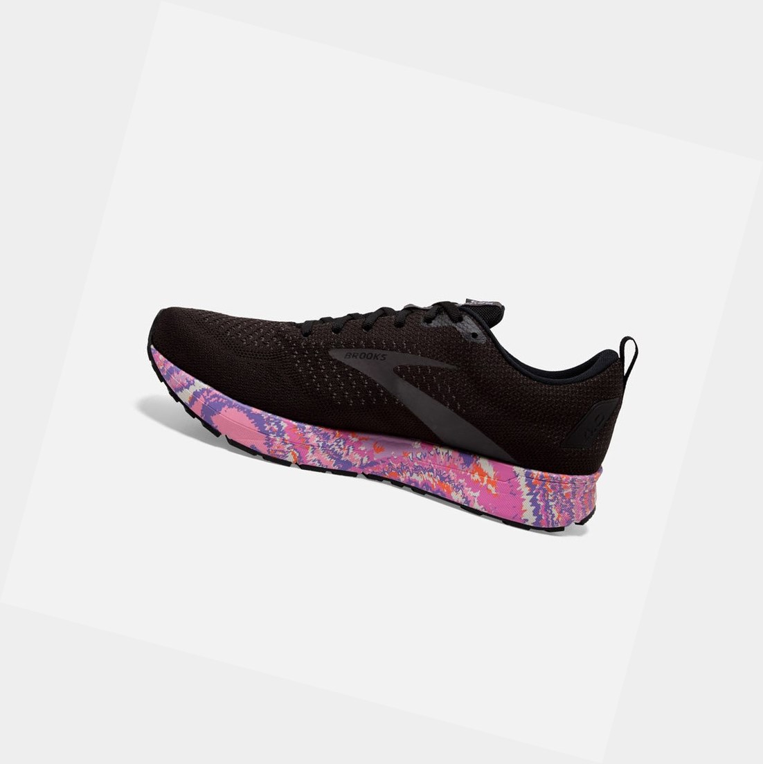 Chaussures Running Route Brooks Revel 4 Homme Noir | NSLB18073