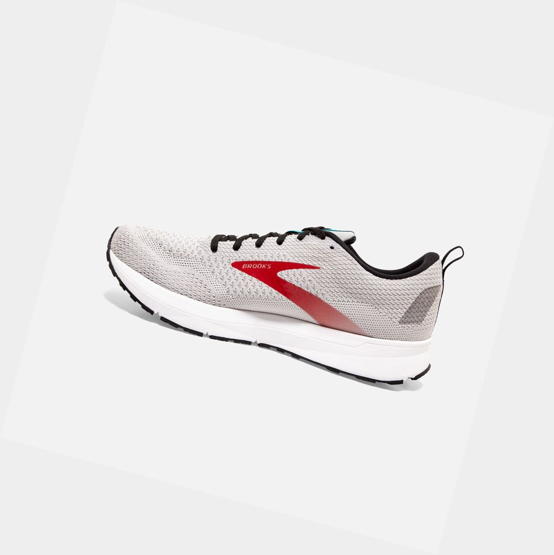 Chaussures Running Route Brooks Revel 4 Homme Grise Noir | QBHV73815