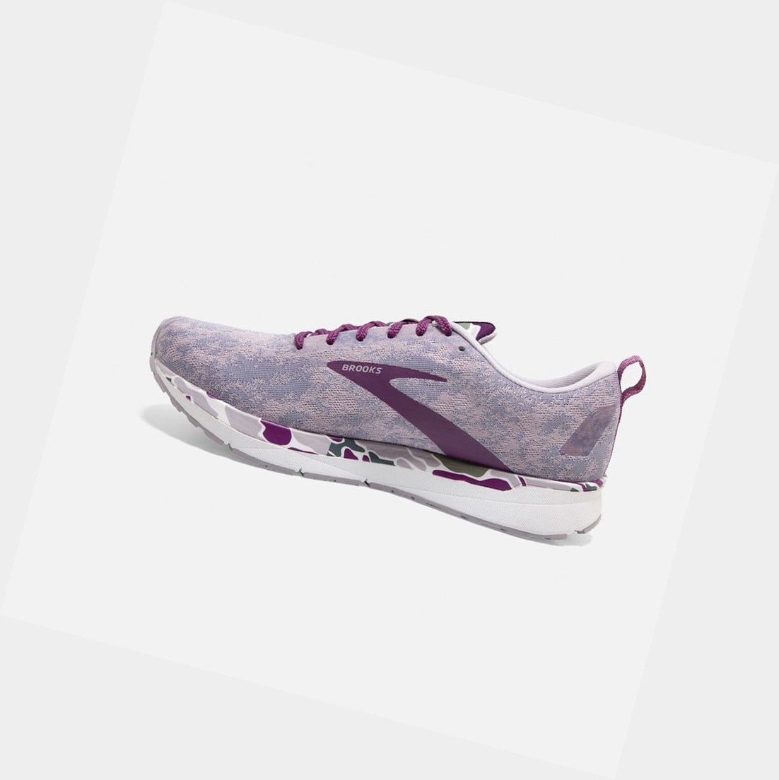 Chaussures Running Route Brooks Revel 4 Femme Blanche | QESV08694