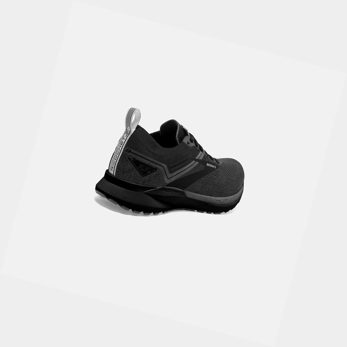 Chaussures Running Route Brooks Ricochet 3 Homme Noir | DRLP61024