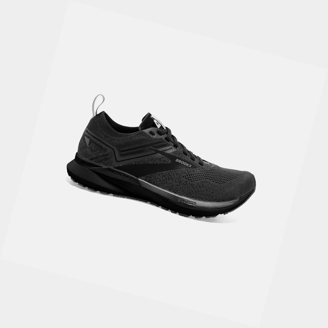 Chaussures Running Route Brooks Ricochet 3 Homme Noir | DRLP61024