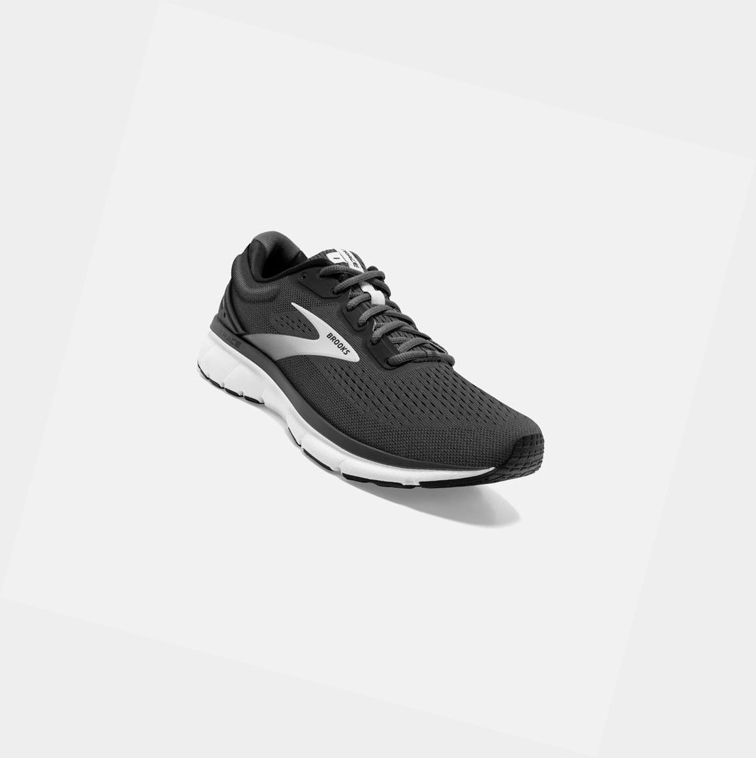 Chaussures Running Route Brooks Trace Homme Noir Grise | AUFD96187