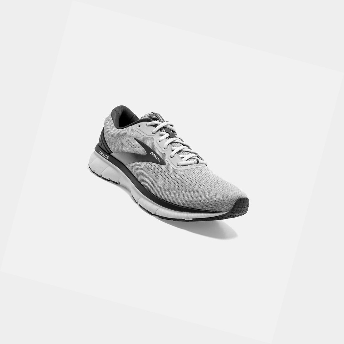 Chaussures Running Route Brooks Trace Homme Grise | GWZA30765
