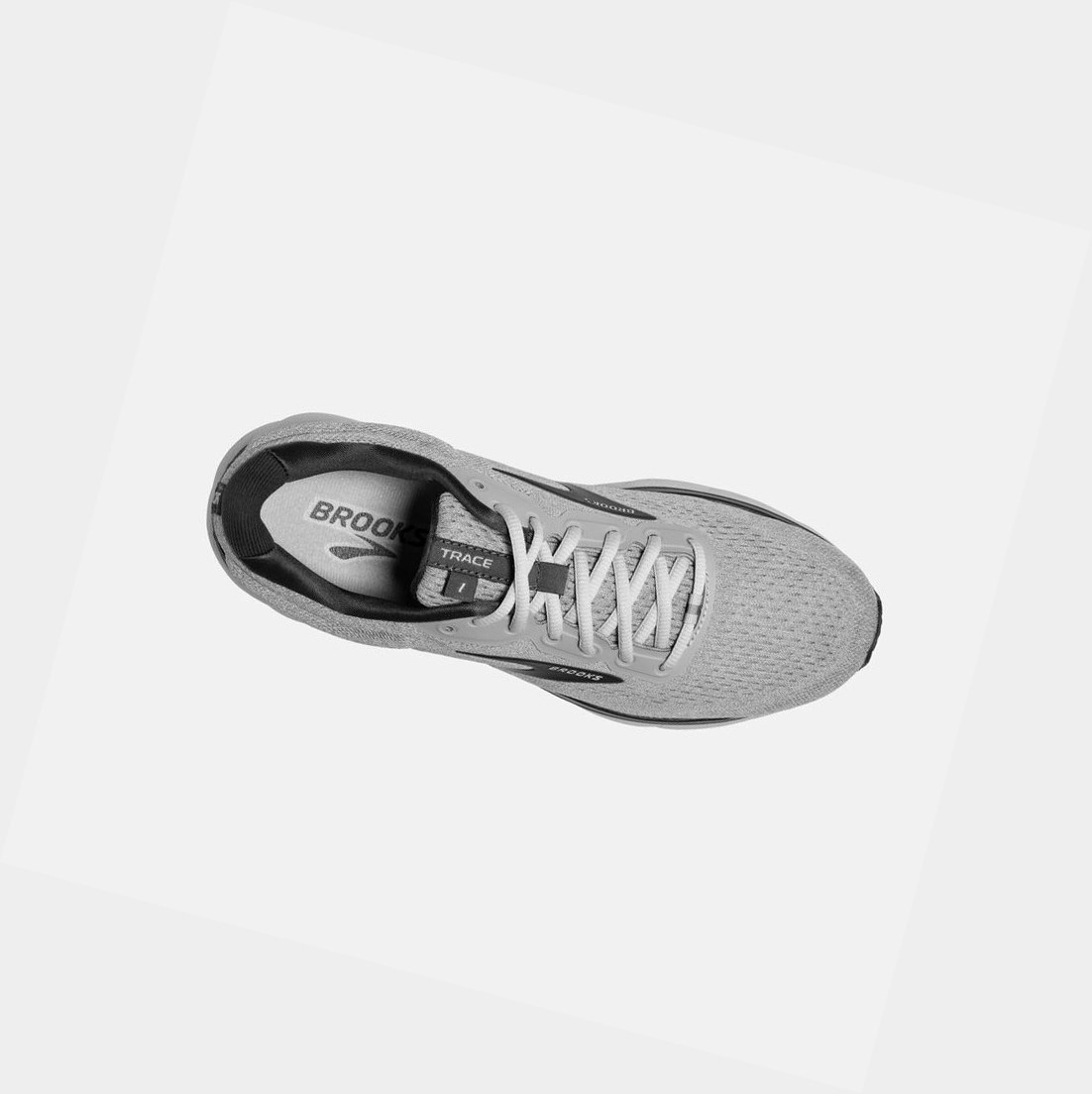 Chaussures Running Route Brooks Trace Homme Grise | GWZA30765