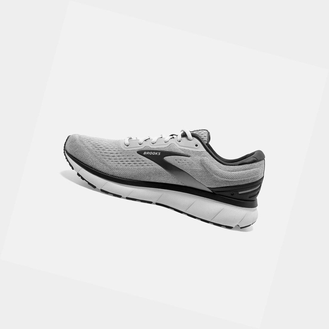 Chaussures Running Route Brooks Trace Homme Grise | GWZA30765